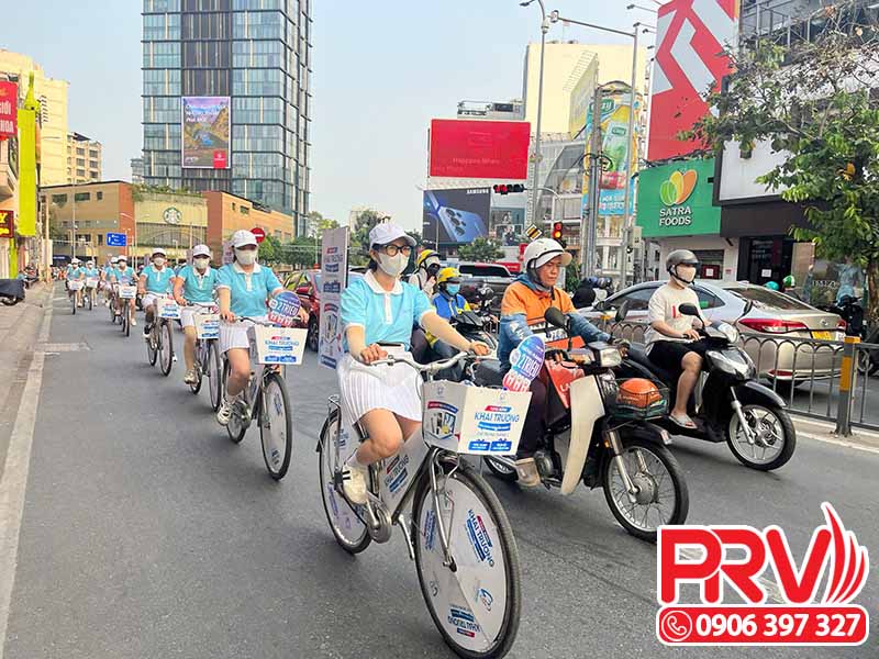 cho thuê xe đạp chạy roadshow